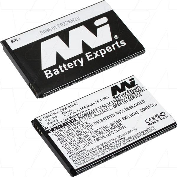 MI Battery Experts CPB-BN-02-BP1